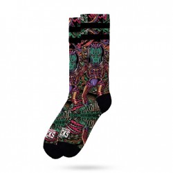 Chaussette I Come In Peace Mid High AMERICAN SOCKS