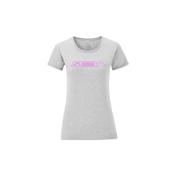 Tee Shirt Gris / Rose Woman SEBA