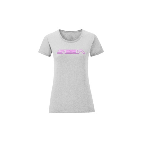 Tee Shirt Gris / Rose Woman SEBA
