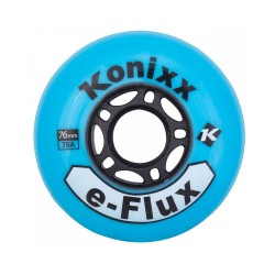 Roue E-Flux indoor Bleue KONIXX 78A