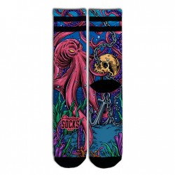 Chaussette Octopus Mid High AMERICAN SOCKS