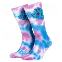 Chaussettes White/Pink/Blue Tie Dye 42-45 SANTA CRUZ