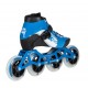 Roller vitesse 3X Evo ajustable Blanc et Bleu Powerslide