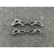 Platine Aluminium 4x80 243mm (Neo 2) FR SKATES